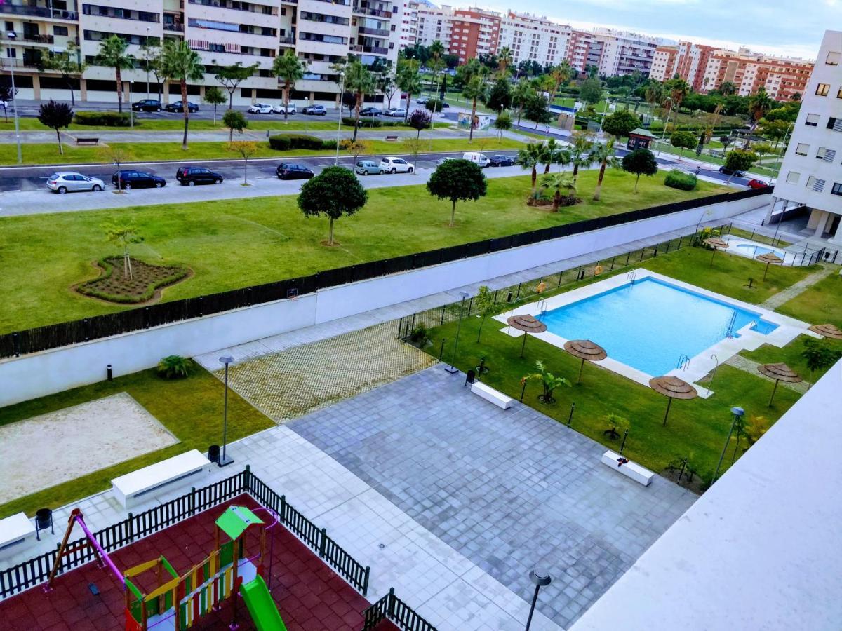 Apartmán Atico Con Piscina Y Vistas Al Mar Habitat Litoral Màlaga Exteriér fotografie